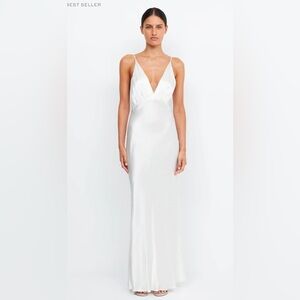 Bec + Bridge Moon Dance V Maxi Dress - Ivory